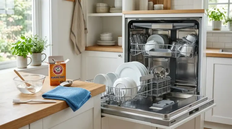 how to clean a dishwasher