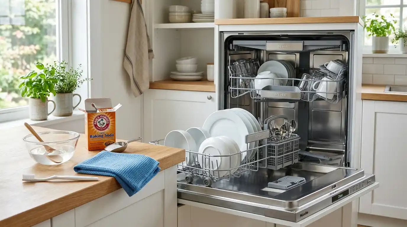 how to clean a dishwasher