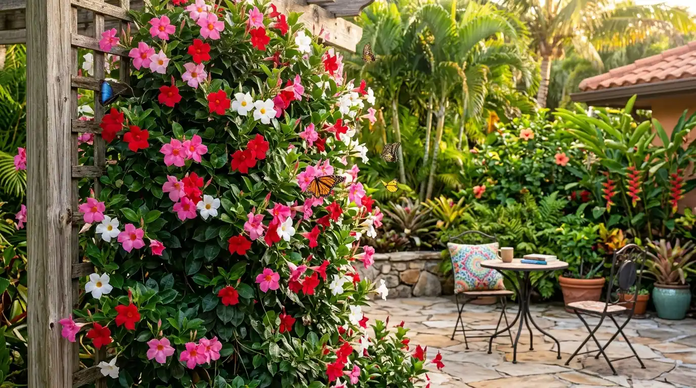 Mandevilla Plant