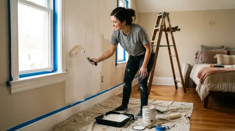 how to paint a room