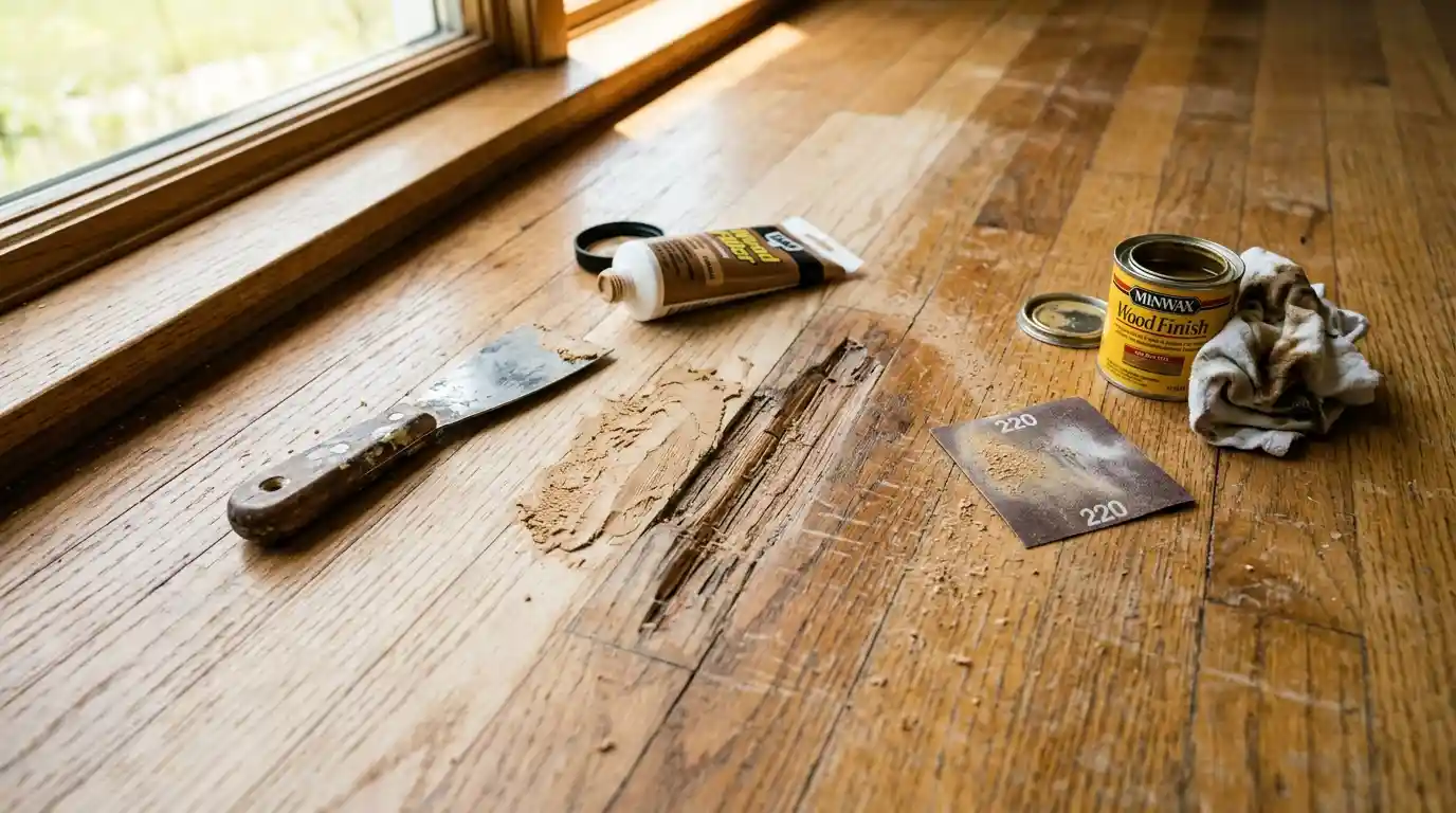 wood floor repair